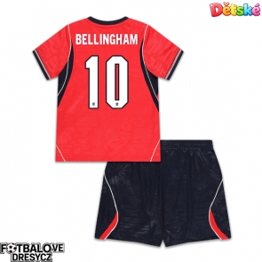 Anglie Jude Bellingham #10 Dětské Venkovní dres komplet MS 2026 Krátký Rukáv (+ trenýrky)